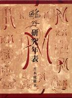 鴎外研究年表