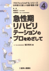 急性期リハビリテーションのプロをめざして