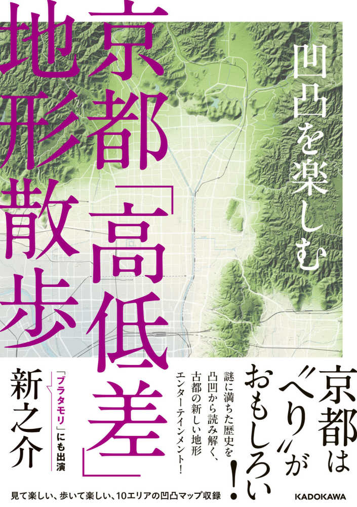 凹凸を楽しむ　京都「高低差」地形散歩